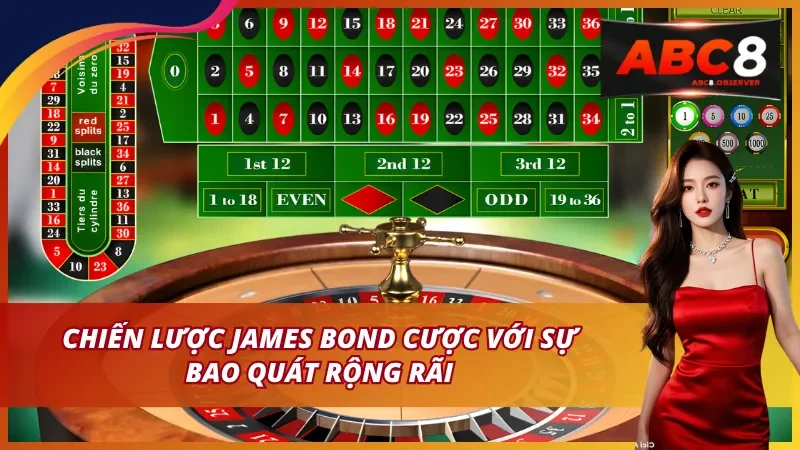 Chiến lược James Bond cược với sự bao quát rộng rãi